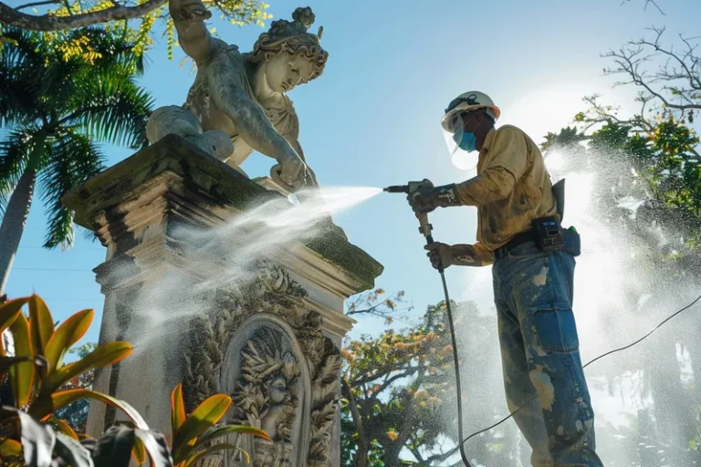 Como Limpiar Monumentos y Estatuas con Hidrolavadoras Cuidados Especiales