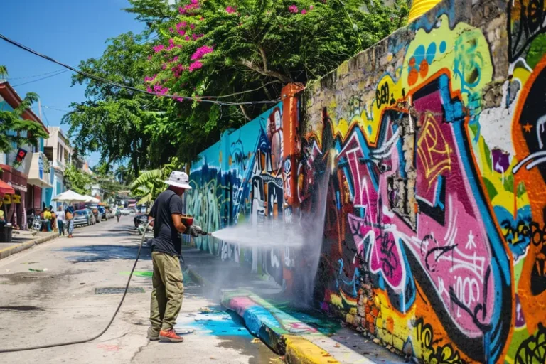 Impacto Ambiental del Lavado a Presion en la Eliminacion de Grafitis