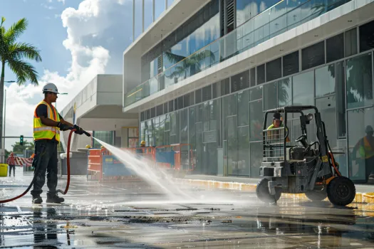 Innovacion en Lavado a Presion para la Restauracion de Edificios Modernos