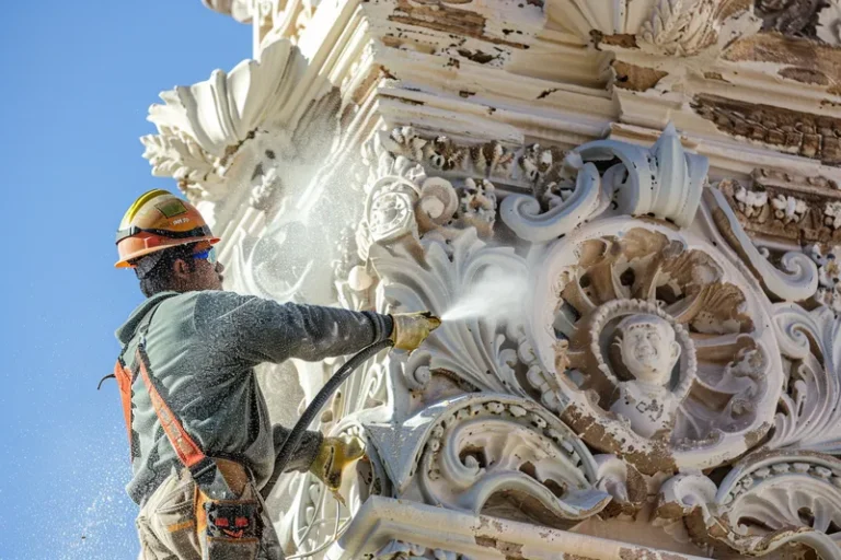 La Eliminacion de Pintura con Hidrolavadoras en la Restauracion de Monumentos