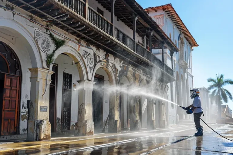 Lavado a Presion en Restauracion de Patrimonio Historico ¿Es Seguro