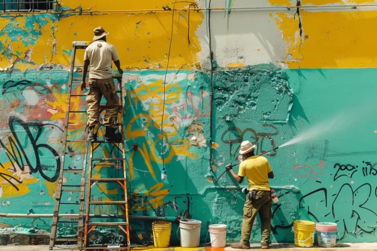 Lavado a Presion vs. Metodos Tradicionales en la Eliminacion de Grafitis