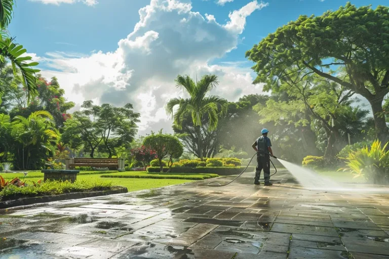 Lavado a Presion y el Cuidado de Jardines y Zonas Verdes