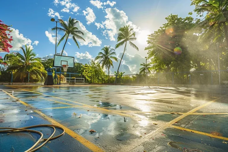 Limpieza de Canchas Deportivas con Lavado a Presion Consejos Utiles