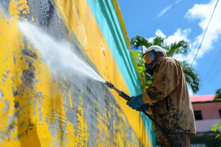 Tecnicas de Lavado a Presion para Restaurar Superficies Pintadas